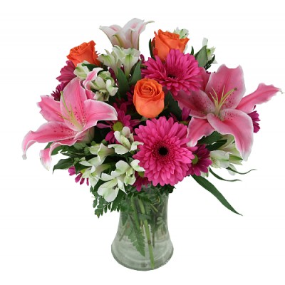 Bouquet de fleurs Pinkly Fresh